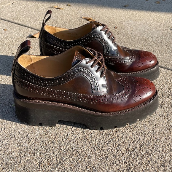 Office of Angela Scott Miss Lucy Oxfords Size 36 - Picture 1 of 7